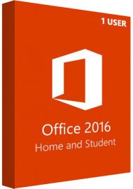 Microsoft Office 2016 Home and Student - 1 User