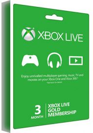 Xbox Live Gold Membership - 3 Month Global